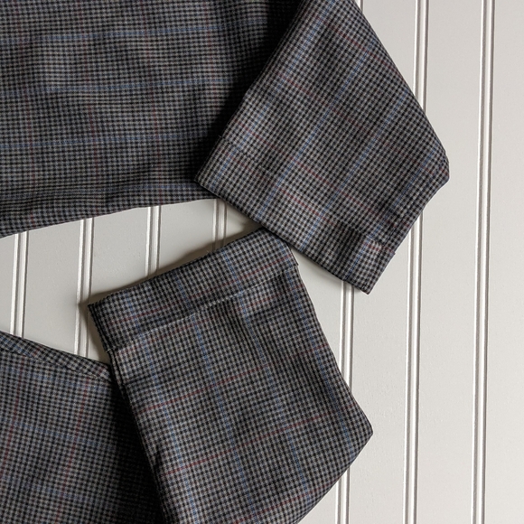 Reformation Plaid Dress Pant | High Waisted Trousers - Picture 9 of 13